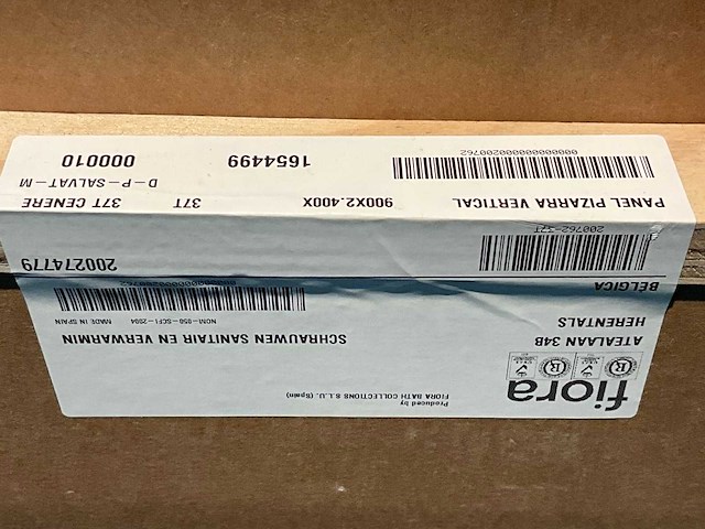 Fiora skin collection vertikaal wandpaneel douchewand - afbeelding 4 van  4