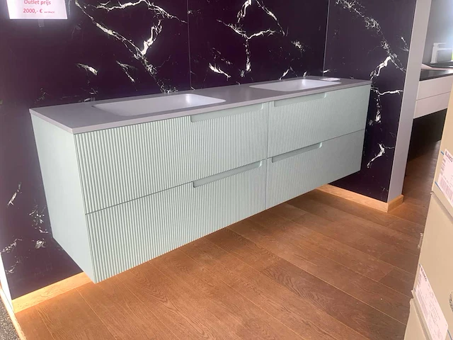 Fiora synergy badkamer lavabo - afbeelding 1 van  6
