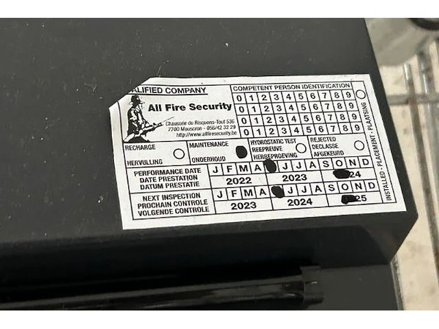 Fire security detnov + scherm - afbeelding 4 van  6