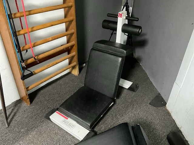 First class gym equipment roman chair situp buiktrainer - afbeelding 2 van  8