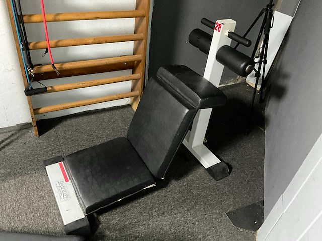 First class gym equipment roman chair situp buiktrainer - afbeelding 3 van  8