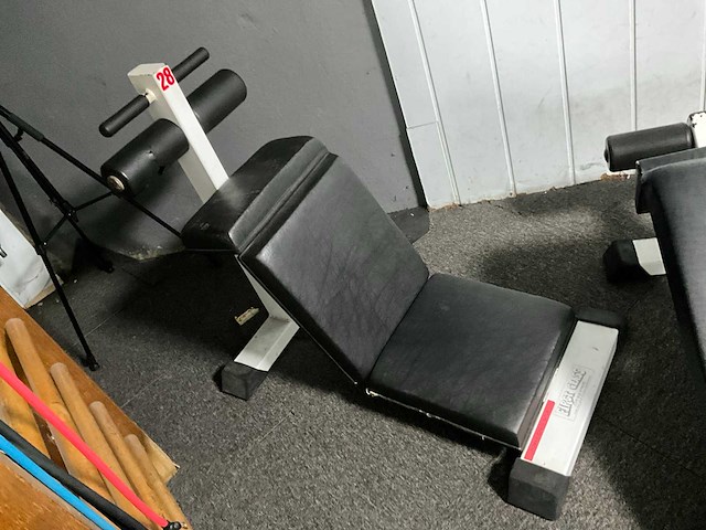 First class gym equipment roman chair situp buiktrainer - afbeelding 4 van  8