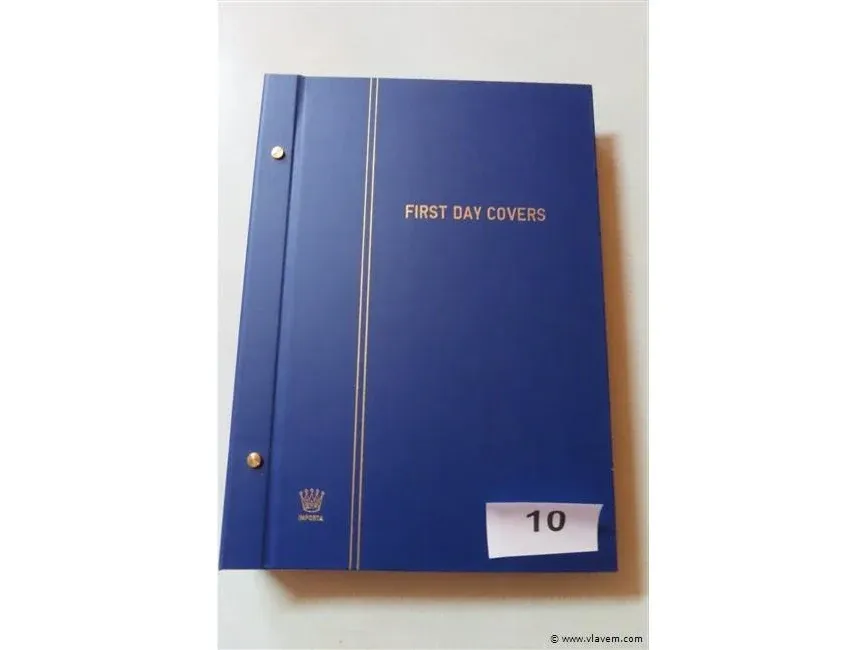 Veiling collectie belgische postzegels en fdc albums, oude postkaarten, munten enz.