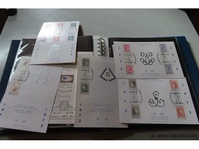 First day sheets album belgië - afbeelding 22 van  37