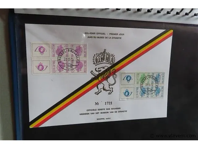 First day sheets album belgië - afbeelding 30 van  37