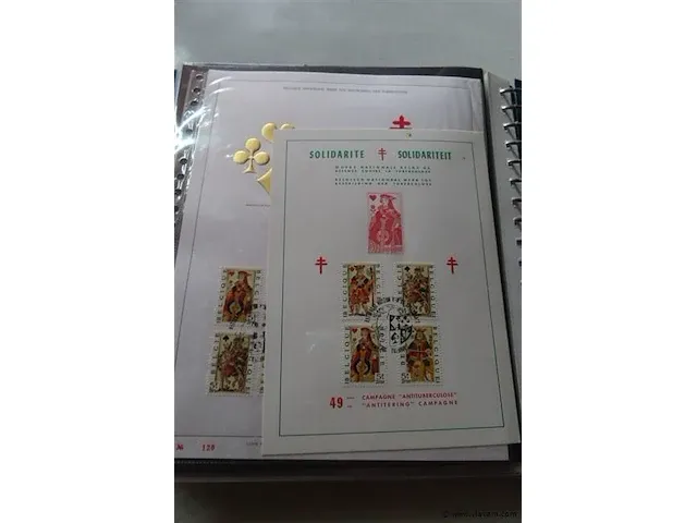 First day sheets album belgië - afbeelding 31 van  37