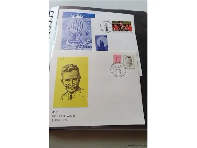 First day sheets album belgië - afbeelding 33 van  37