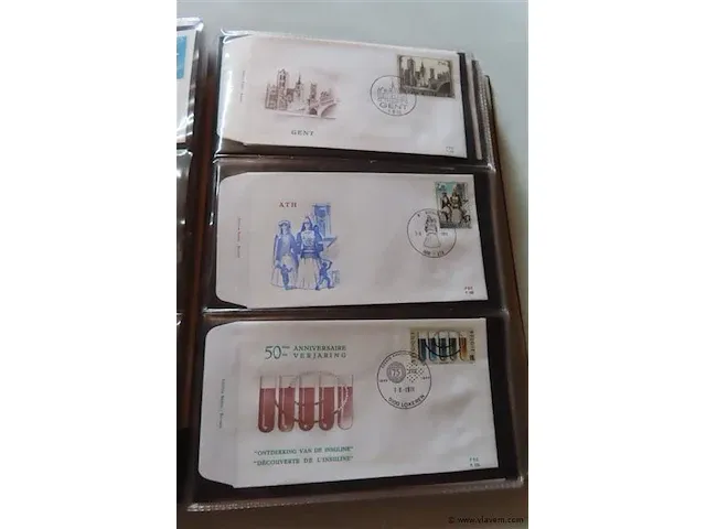 First day sheets album belgië - afbeelding 2 van  39