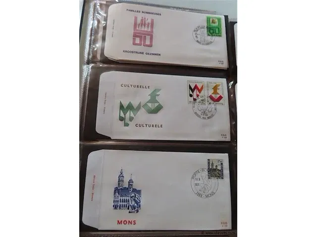 First day sheets album belgië - afbeelding 3 van  39