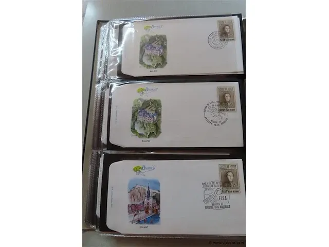 First day sheets album belgië - afbeelding 14 van  39