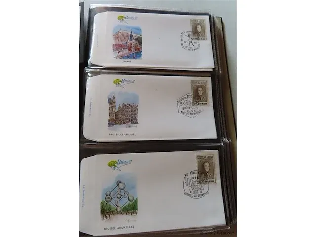 First day sheets album belgië - afbeelding 15 van  39