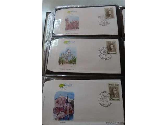 First day sheets album belgië - afbeelding 16 van  39