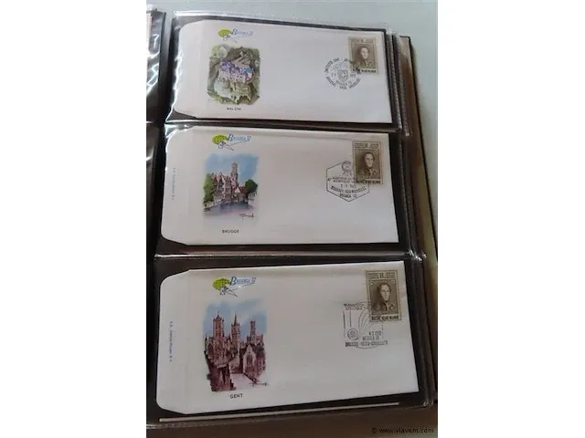 First day sheets album belgië - afbeelding 17 van  39
