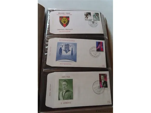 First day sheets album belgië - afbeelding 12 van  39