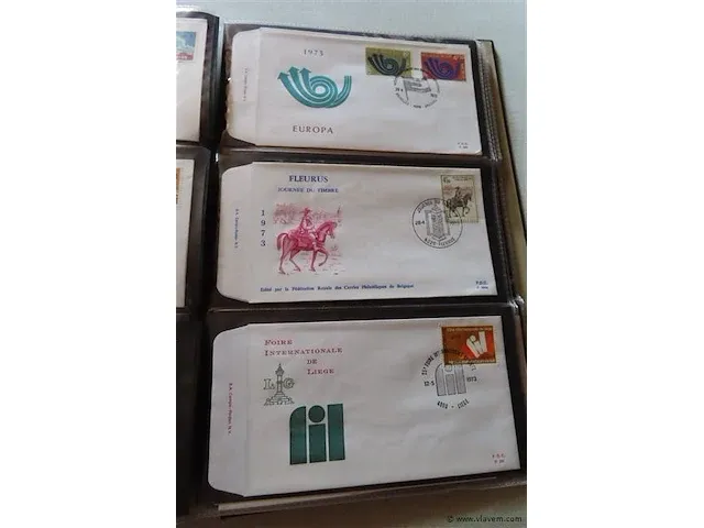 First day sheets album belgië - afbeelding 24 van  39