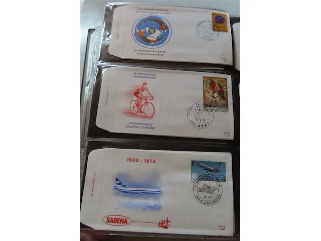 First day sheets album belgië - afbeelding 25 van  39