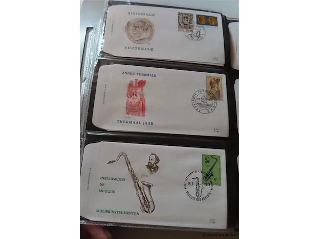 First day sheets album belgië - afbeelding 27 van  39