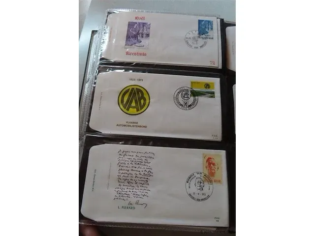 First day sheets album belgië - afbeelding 29 van  39