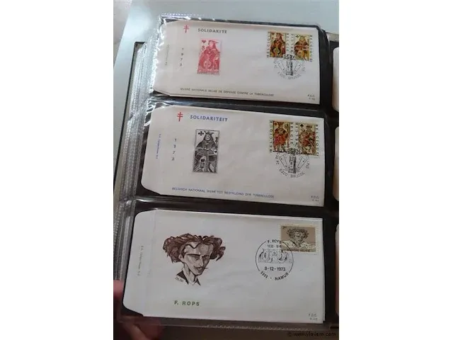 First day sheets album belgië - afbeelding 31 van  39