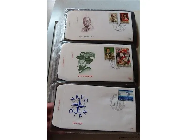 First day sheets album belgië - afbeelding 33 van  39