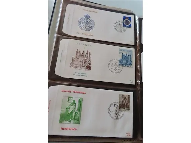 First day sheets album belgië - afbeelding 35 van  39