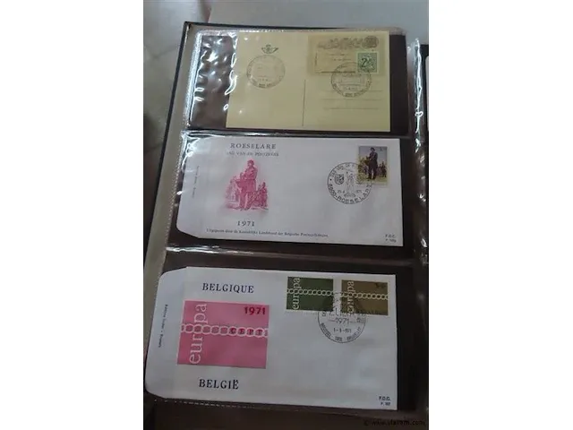 First day sheets album belgië - afbeelding 37 van  39