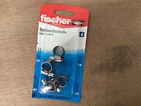 Fischer 49877 rvs slangklem 8-12, 4 stuks (30x) - afbeelding 1 van  3