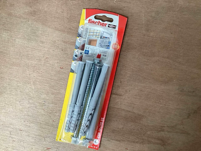 Fischer 532678 plug met houtdraadbout, blister 4 stuks (50x) - afbeelding 2 van  6