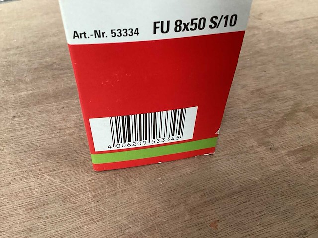 Fischer 53334 hollewandplug 8x50 met schroef, doos 25 stuks (63x) - afbeelding 4 van  4