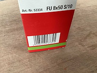 Fischer 53334 hollewandplug 8x50 met schroef, doos 25 stuks (63x) - afbeelding 4 van  4
