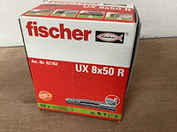 Fischer 62762 ux plug 8 x 50, doos 50 stuks (34x) - afbeelding 1 van  4