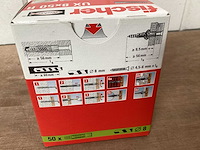Fischer 62762 ux plug 8 x 50, doos 50 stuks (34x) - afbeelding 3 van  4