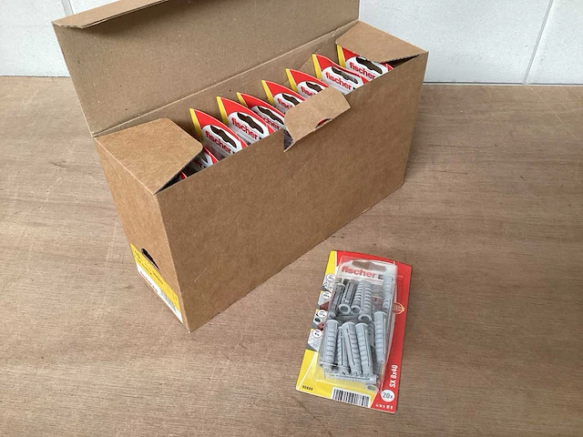 Fischer 90889 nylon plug 8 x 40 blister 20 stuks (144x) - afbeelding 1 van  5