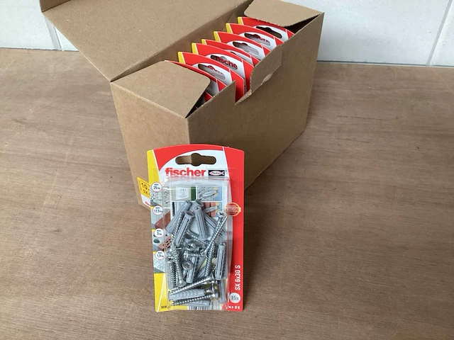 Fischer 90893 plug met schroef blister 15 stuks (135x) - afbeelding 2 van  5