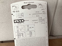 Fischer 90915 hollewandplug pd10 met schroef, 5 stuks (320x) - afbeelding 3 van  4