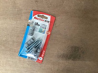 Fischer 90916 hollewandplug pd12 met schroef, 4 stuks (40x) - afbeelding 1 van  4