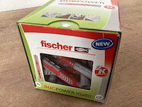 Fischer duo power plug 10x80, doos 25 stuks (32x) - afbeelding 3 van  4