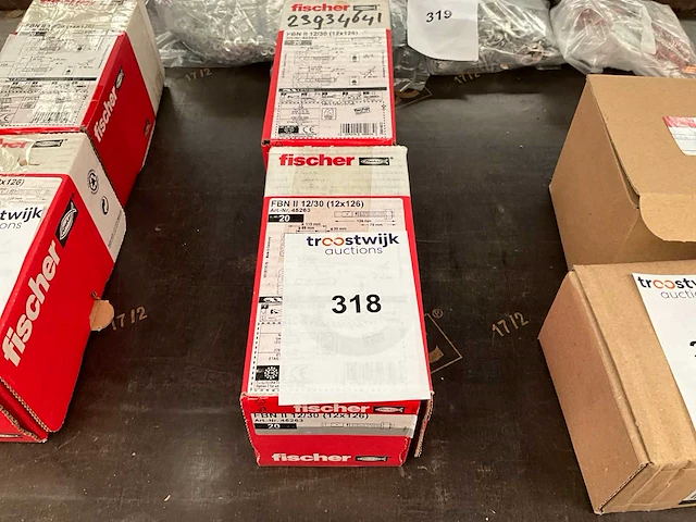 Fischer. ea ll.12/30(12x126) stalen verankering 20 stuks/ box. (4x) - afbeelding 1 van  2