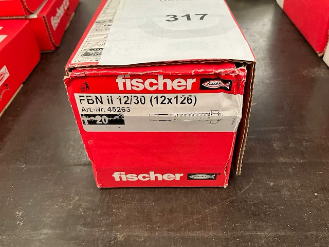 Fischer. ea ll.12/30(12x126) stalen verankering 20 stuks/ box. (4x) - afbeelding 2 van  2