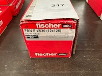 Fischer. ea ll.12/30(12x126) stalen verankering 20 stuks/ box. (4x) - afbeelding 2 van  2