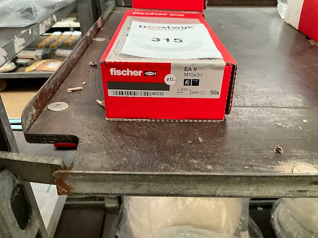 Fischer. ea ll.m10x30. stalen verankering 50 stuks/ box. (3x) - afbeelding 2 van  2