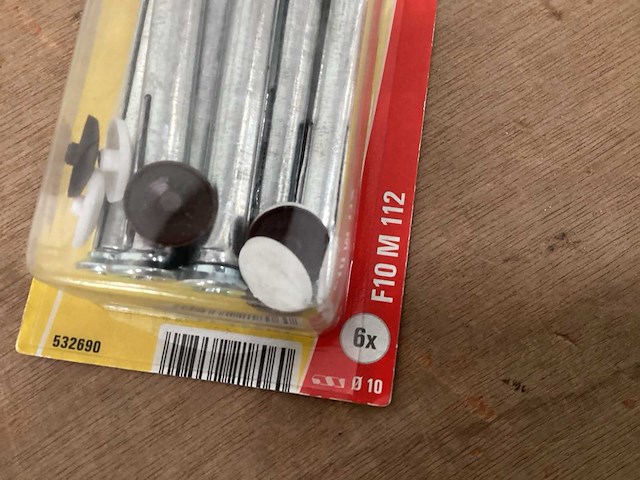 Fischer f10m112 kozijnplug 10x112, 6 pack (140x) - afbeelding 3 van  5