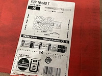 Fischer fur 10 x 80 slagplug nylon (7x) - afbeelding 4 van  4