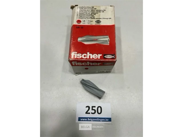 Fischer gasbetonpluggen gb10 20 stuks - afbeelding 3 van  3
