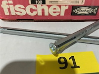 Fischer kozijnplug f 10 m 152 verzinkt staal 100 stuks - afbeelding 3 van  3