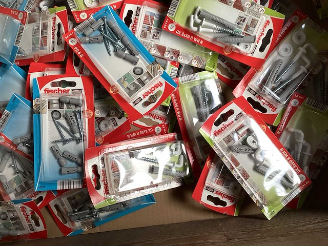 Fischer mix kavel bevestigingsmaterialen (130x) - afbeelding 6 van  6