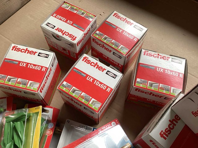 Fischer mix kavel bevestigingsmaterialen (59x) - afbeelding 4 van  6