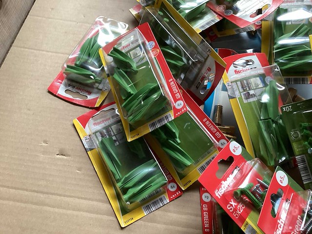 Fischer mix kavel bevestigingsmaterialen (59x) - afbeelding 6 van  6