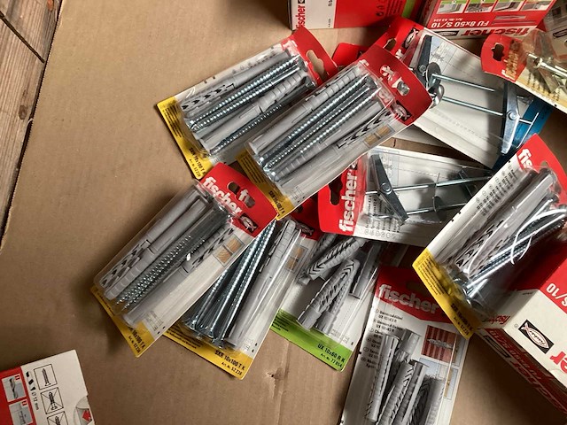 Fischer mix kavel bevestigingsmaterialen (78x) - afbeelding 4 van  6