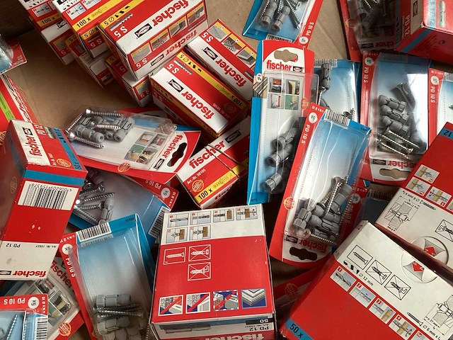 Fischer mix kavel bevestigingsmaterialen (78x) - afbeelding 5 van  6